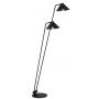 Argon Gabian 7075 lampa stojąca 2x15 W czarna zdj.1