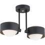 Argon Massimo Plus 7089 lampa podsufitowa 2x6 W czarna zdj.1