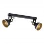 Argon Lenora 7142 lampa podsufitowa 2x7 W czarna zdj.3