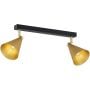 Argon Lucinda 7149 lampa podsufitowa 2x7 W czarna zdj.1