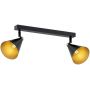 Argon Lucinda 7170 lampa podsufitowa 2x7 W czarna zdj.1