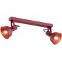 Argon Lenora 7173 lampa podsufitowa 2x7 W czerwona zdj.1