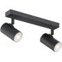 Argon Otto 7213 lampa podsufitowa 2x5 W czarna zdj.1