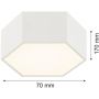 Argon Libero 8781 plafon 1x12 W biały zdj.2