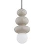 Argon Orlando Plus 8786 lampa wisząca 1x6 W opal-beżowa zdj.4
