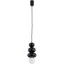 Argon Orlando Plus 8788 lampa wisząca 1x6 W czarna-opal zdj.1