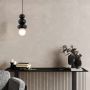 Argon Orlando Plus 8788 lampa wisząca 1x6 W czarna-opal zdj.4