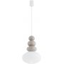 Argon Diego 8819 lampa wisząca 1x5 W opal-beżowa zdj.1