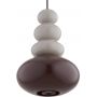 Argon Diego 8820 lampa wisząca 1x5 W brązowa-beżowa zdj.3