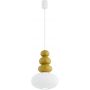 Argon Diego 8821 lampa wisząca 1x5 W opal-żółta zdj.1