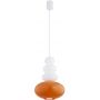 Argon Diego 8822 lampa wisząca 1x5 W opal-pomarańczowa zdj.1