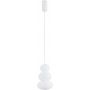 Argon Orlando 8824 lampa wisząca 1x5 W biała-opal zdj.1