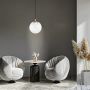 Argon Sacramento 8828 lampa wisząca 1x12 W przezroczysta-złota zdj.7