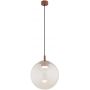 Argon Sacramento 8829 lampa wisząca 1x12 W różowa-brązowa zdj.1