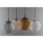 Argon Sacramento 8831 lampa wisząca 1x12 W bursztynowa-tytan zdj.7