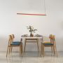 Argon Miami 8834 lampa wisząca 1x37 W brązowa zdj.4