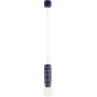 Argon Boll 8937 lampa wisząca 1x6 W opal-granatowa zdj.1