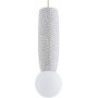 Argon Boll 8938 lampa wisząca 1x6 W biała-opal-granatowa zdj.3