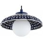 Argon Boll 8948 lampa wisząca 1x6 W opal-granatowa zdj.3