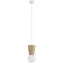 Argon Volante 8951 lampa wisząca 1x6 W drewno-opal zdj.3