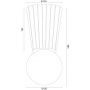 Argon Volante 8974 lampa podsufitowa 1x6 W drewno-opal zdj.2