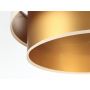 BPS Koncept Duo ellegant 06105540 lampa wisząca 1x60 W złota zdj.3