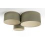 BPS Koncept Boho Ellegant 080067 lampa podsufitowa 3x60 W zielona zdj.3