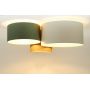 BPS Koncept Boho Ellegant 080069 lampa podsufitowa 3x60 W zielona zdj.2