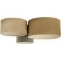 BPS Koncept Boho Ellegant 080075 lampa podsufitowa 3x60 W zielona zdj.1