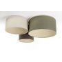 BPS Koncept Boho Ellegant 080077 lampa podsufitowa 3x60 W zielona zdj.4