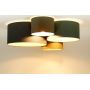 BPS Koncept Boho Ellegant 084072 lampa podsufitowa 4x60 W zielona zdj.2