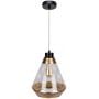 Britop Lighting Mistral 15820104 lampa wisząca 1x60 W czarna zdj.1