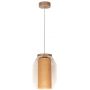 Britop Lighting Vaso Jute 179110174 lampa wisząca 1x15 W przezroczysta zdj.1