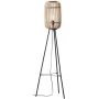 Brilliant Woodrow 9377620 lampa stojąca 1x60 W czarny zdj.1