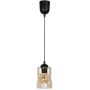 Candellux Felis 3100156 lampa wisząca 1x60 W bursztynowy zdj.1