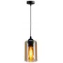 Candellux Bistro 3100569 lampa wisząca 1x40 W bursztynowy zdj.4