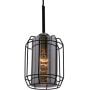 Candellux Jonera 3108428 lampa wisząca 1x40 W czarna zdj.3