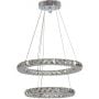 Candellux Lords 3132515 lampa wisząca 2x24 W chrom zdj.1