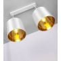 Candellux Atlanta 3200644 lampa wisząca 2x40 W złoty zdj.3