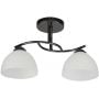 Candellux Gracja 3222455 lampa podsufitowa 2x40 W biała zdj.1