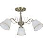 Candellux Losanna 3326590 lampa podsufitowa 3x40 W biała zdj.1