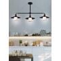 Candellux Loft 3343115 lampa podsufitowa 3x60 W czarna zdj.1