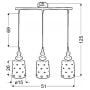 Candellux Hamp 3351943 lampa wisząca zdj.2