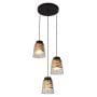 Candellux Fresno 3378988 lampa wisząca 3x60 W złoty zdj.1