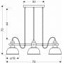 Candellux Reno 3379060 lampa wisząca zdj.2