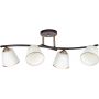 Candellux Greco 3422646 lampa podsufitowa 4x40 W biała zdj.1