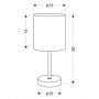 Candellux Emily 4126729 lampa stołowa zdj.2