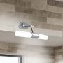 Candellux Jadet 2227859 kinkiet 2x40 W biały-chrom zdj.4
