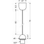 Candellux 8589369 zawieszenie biały zdj.2