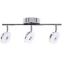 Candellux Thema 9360785 lampa podsufitowa 3x5 W chrom zdj.1